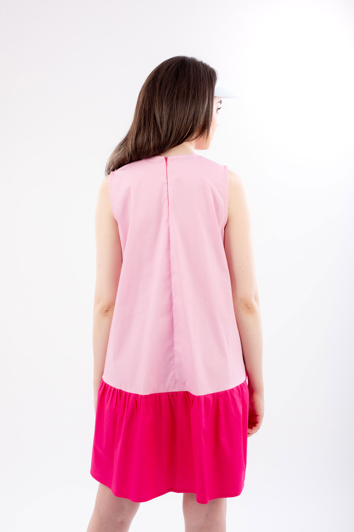 ROCHIE ROZ AMPLĂ PICTATĂ “PINA” - imagine 6