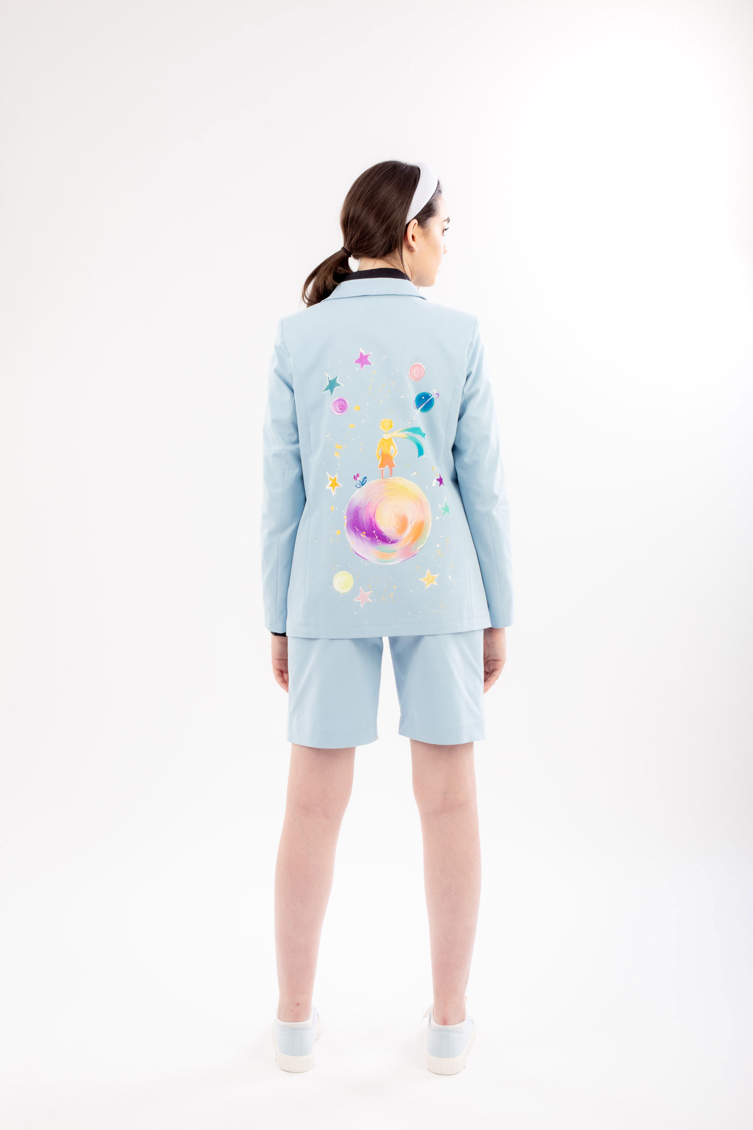 SACOU BLEU PICTAT “ANTOINE” - imagine 3