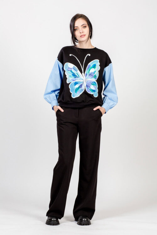 bluza-neagra-pictata-fluture-linda-1