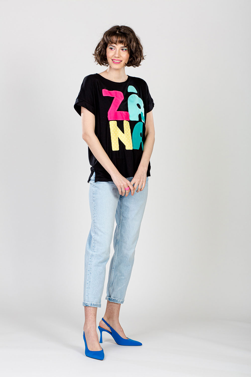 TRICOU NEGRU "ZÂNĂ" - imagine 2
