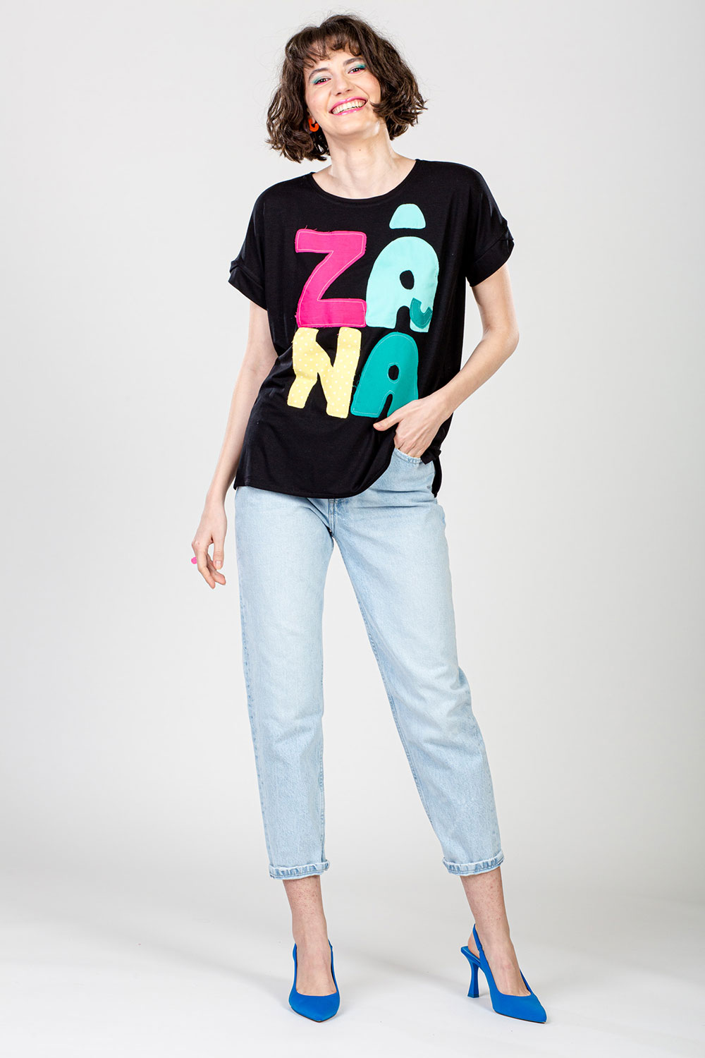 TRICOU NEGRU "ZÂNĂ" - imagine 3