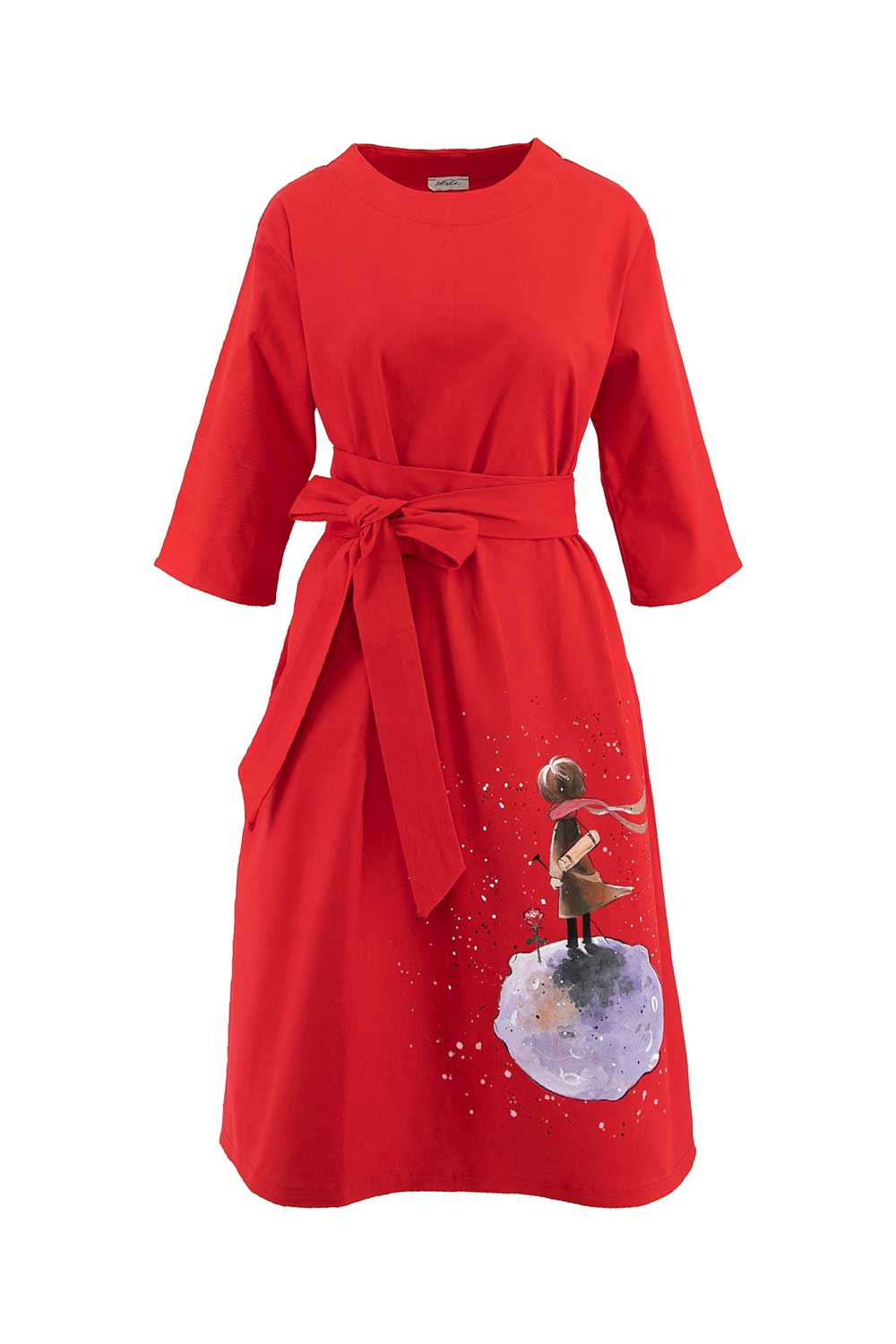 rochie-rosie-midi-pictata-manual-leto-1