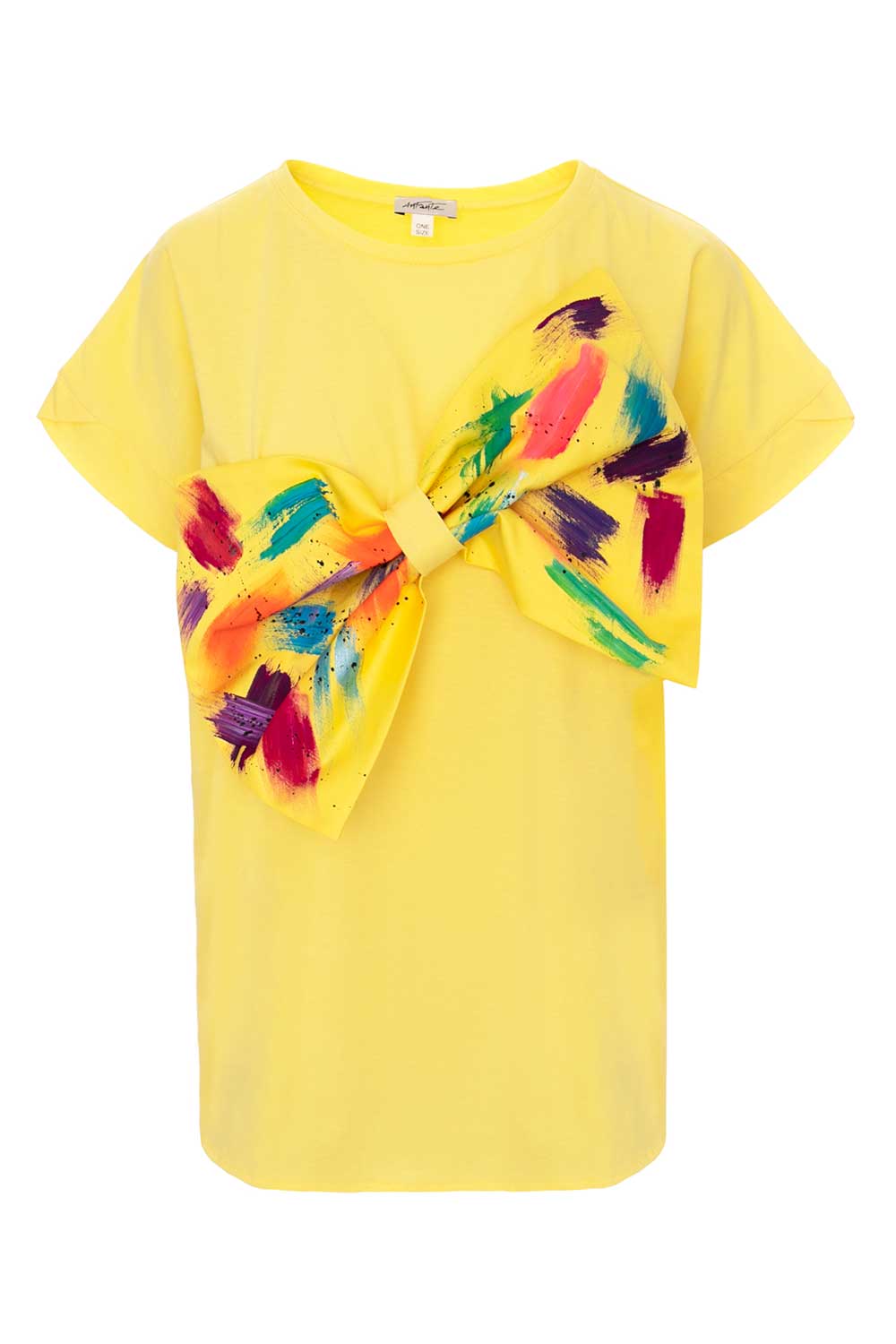 tricou-galben-funda-supradimensionata-pictata-manual-yellow-1