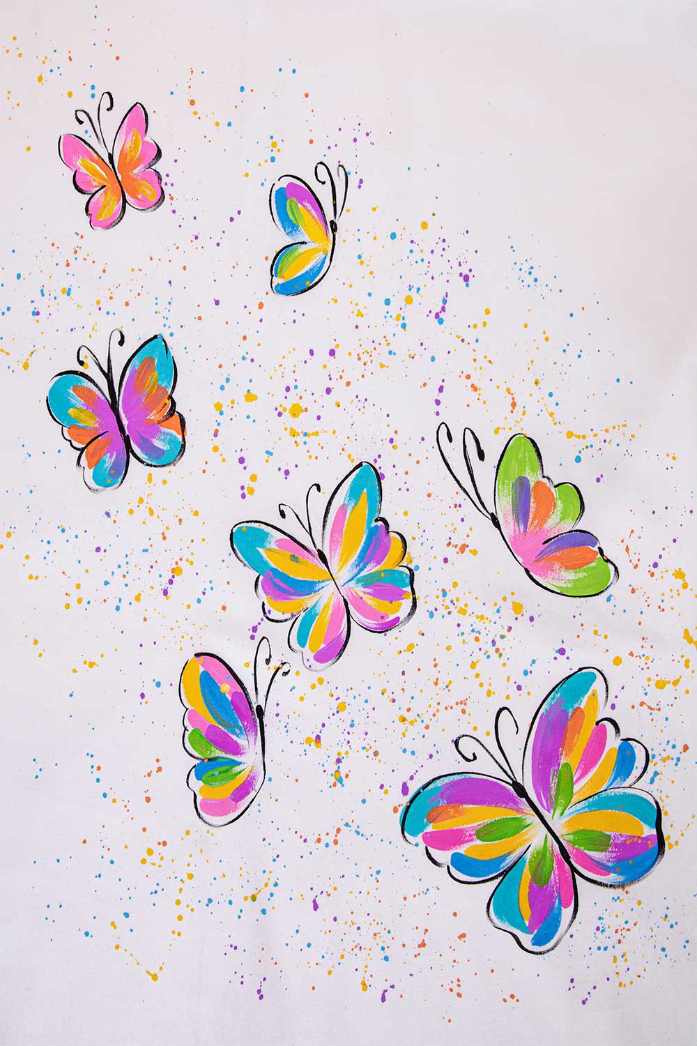 Rochie cu mâneci fluture “Butterfly” - imagine 3