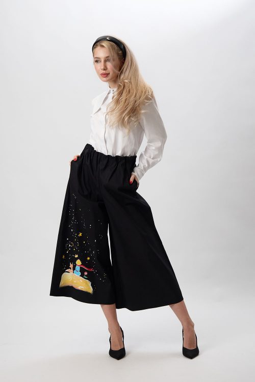 pantaloni-negri-largi-pictati-manual-vail-1