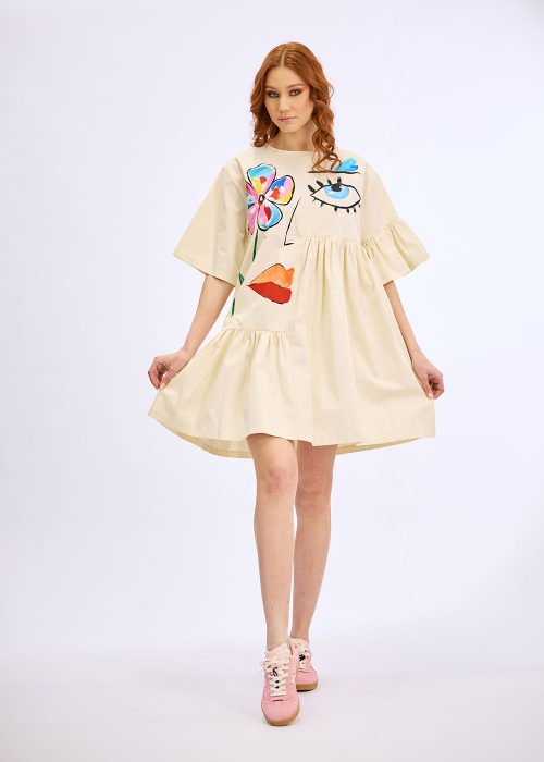 rochie-pictata-manual-cu-volume-portret-abstract